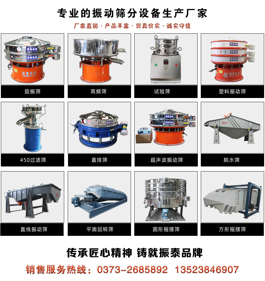 研磨材料振動篩廠家聯系方式